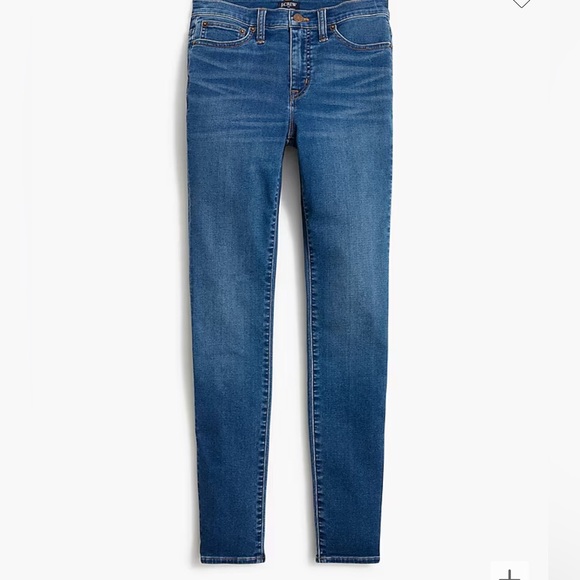 J Crew Factory 9” Mid Rise Skinny Jean - Picture 1 of 2